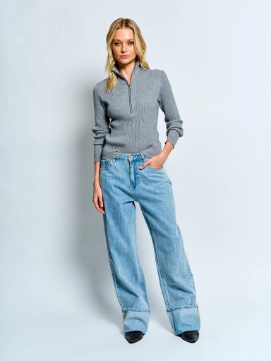 SWEATER MUJER BARBADOS CIERRE - 4