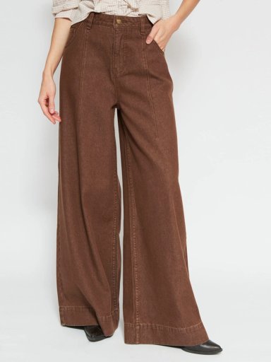 JEANS MUJER TATIENNE ALGODÓN WIDE LEG - 2