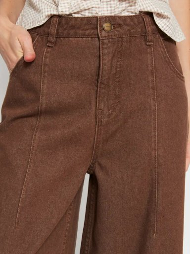 JEANS MUJER TATIENNE ALGODÓN WIDE LEG - 4
