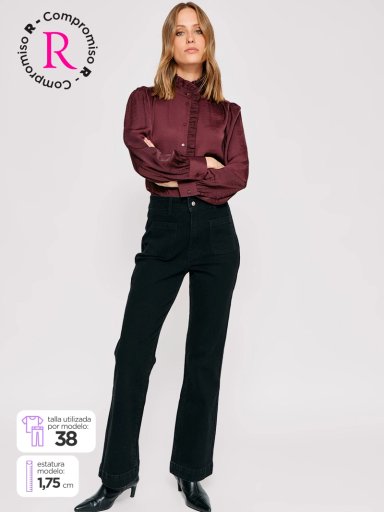 JEANS MUJER MARQUIS ALGODÓN FLARE - 1