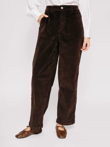 PANTALÓN MUJER MARQUIS ALGODÓN BARREL COTELÉ - 2