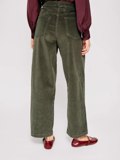 PANTALÓN MUJER MARQUIS ALGODÓN BARREL COTELÉ - 3