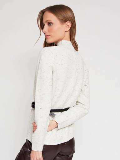 SWEATER MUJER CACHAREL LANA CUELLO ALTO - 3