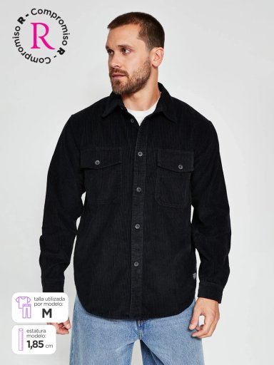 SOBRECAMISA HOMBRE CLOUDBREAK ALGODÓN MANGA LARGA COTELÉ - 1