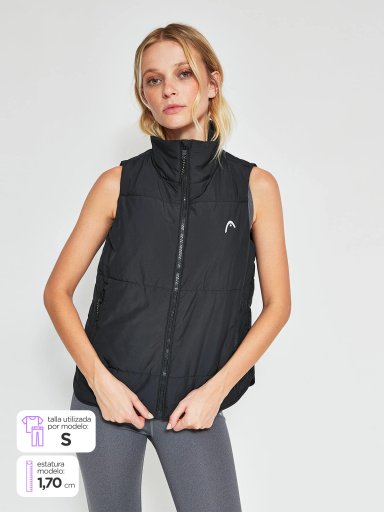 CHAQUETA MUJER HEAD SIN MANGAS EVEREST - 1