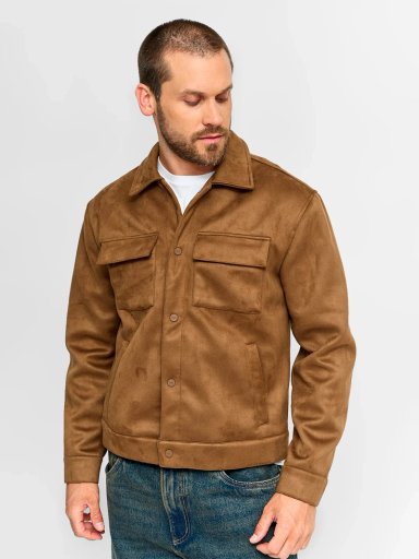 CHAQUETA HOMBRE INDEX CAMISERA SUEDE - 1