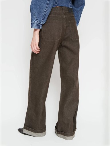 PANTALÓN MUJER BARBADOS ALGODÓN CUFFED - 3