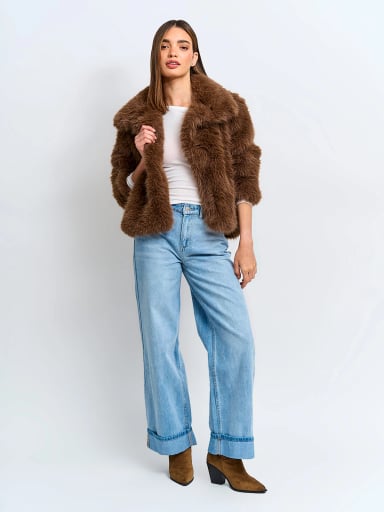 CHAQUETA MUJER INDEX PELUDA - 4