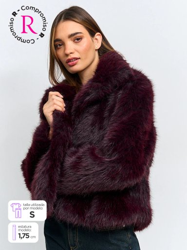 CHAQUETA MUJER INDEX PELUDA - 1