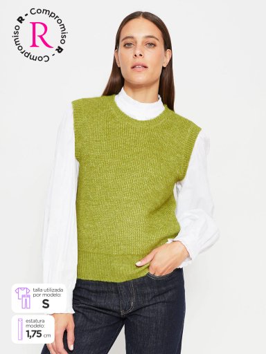 SWEATER MUJER MARQUIS SIN MANGAS - 1