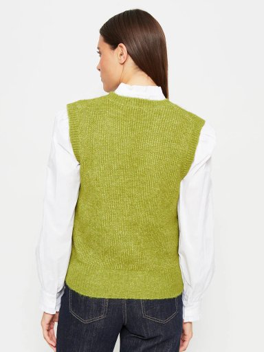 SWEATER MUJER MARQUIS SIN MANGAS - 2