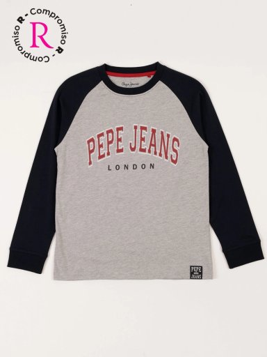 POLERA MANGA LARGA NIÑO PEPE JEANS - 1