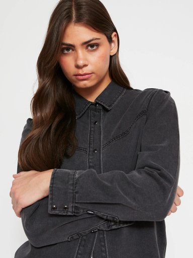 SOBRECAMISA MUJER PEPE JEANS ALGODÓN DENIM - 3