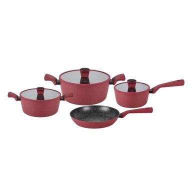 BATERÍA DE COCINA LOVEN KOLDING 7 PIEZAS ALUMINIO - 1