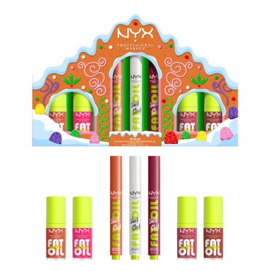 SET NYX FAT GINGERBREAD HOUSE KIT - 1
