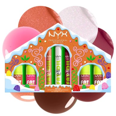 SET NYX FAT GINGERBREAD HOUSE KIT - 4