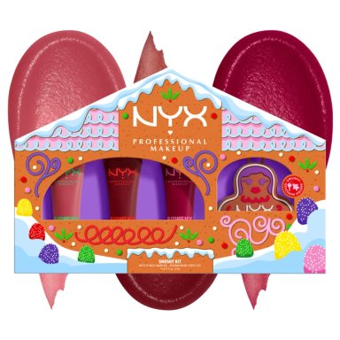 SET BRILLOS LABIALES NYX SMUSHY KIT - 4