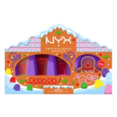 SET BRILLOS LABIALES NYX SMUSHY KIT - 6