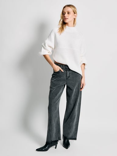 SWEATER MUJER INDEX MANGA LARGA OVERSIZE - 4