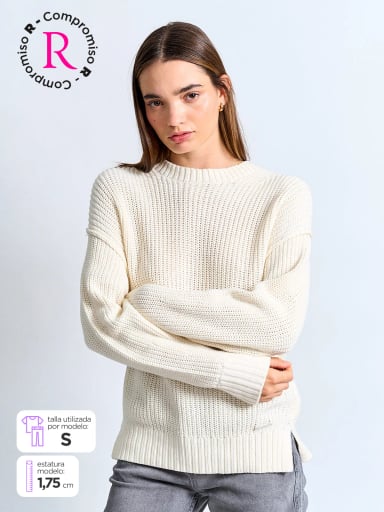 SWEATER MUJER AEROPOSTALE ALGODÓN  - 1