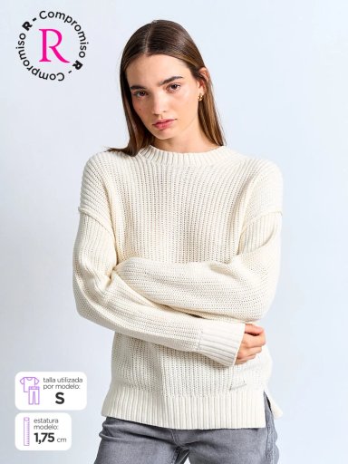 SWEATER MUJER AEROPOSTALE ALGODÓN  - 1