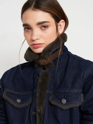 CHAQUETA MUJER BARBADOS ALGODÓN DENIM BONDED - 3