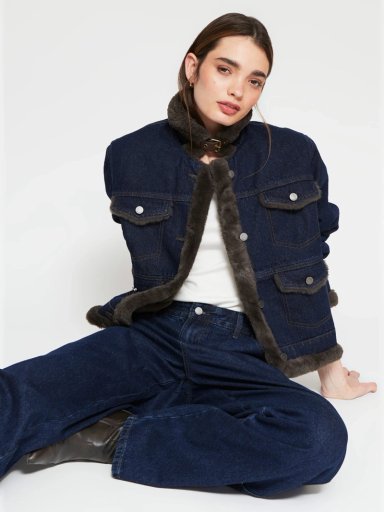 CHAQUETA MUJER BARBADOS ALGODÓN DENIM BONDED - 4