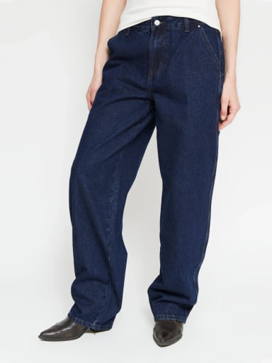 JEANS MUJER BARBADOS ALGODÓN BAGGY OJETILLOS - 2
