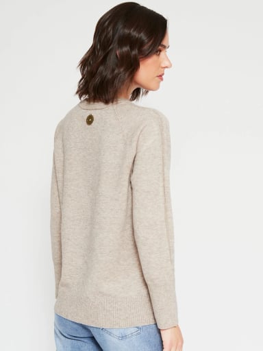 SWEATER MUJER TATIENNE CUELLO REDONDO - 2