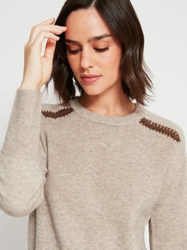 SWEATER MUJER TATIENNE CUELLO REDONDO - 3