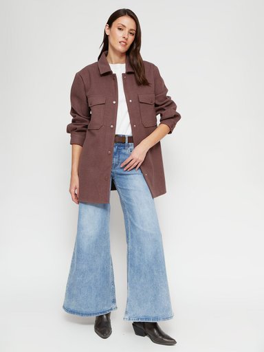 SOBRECAMISA MUJER AZIZ MANGA LARGA - 4