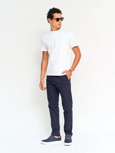 POLERA HOMBRE LACOSTE ALGODÓN MANGA CORTA - 4