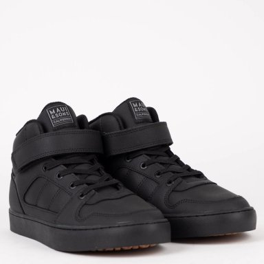 ZAPATILLAS NIÑO MAUI & SONS ESCOLARES NEGRO 5CE176-MC CUERO - 2