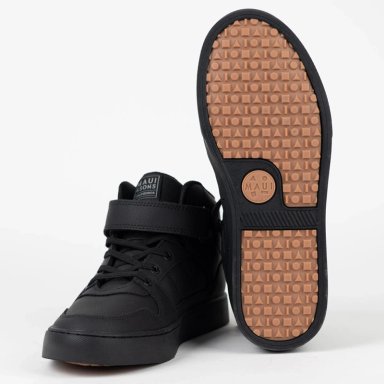 ZAPATILLAS NIÑO MAUI & SONS ESCOLARES NEGRO 5CE176-MC CUERO - 5