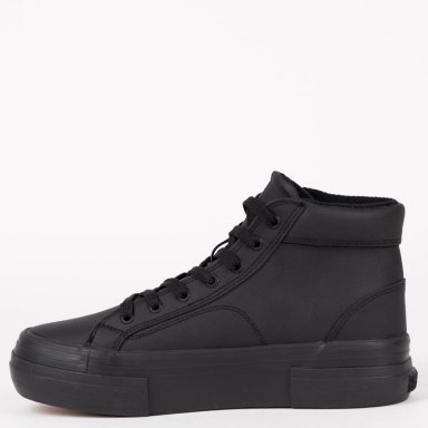 ZAPATILLAS MUJER MAUI & SONS ESCOLARES NEGRO 5CE117-WC CUERO - 3