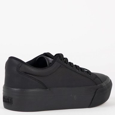 ZAPATILLAS MUJER MAUI & SONS ESCOLARES NEGRO 5CE114-WC CUERO - 5
