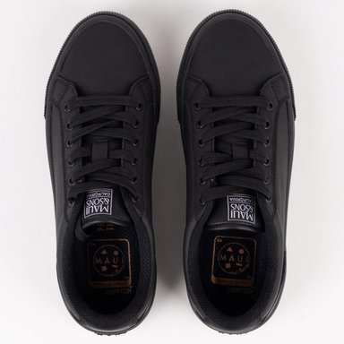 ZAPATILLAS MUJER MAUI & SONS ESCOLARES NEGRO 5CE114-WC CUERO - 7