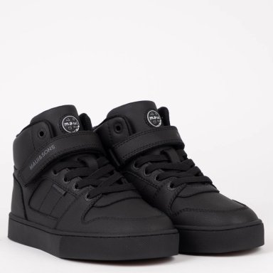 ZAPATILLAS NIÑO MAUI & SONS ESCOLARES NEGRO 5CE173-KC CUERO - 2