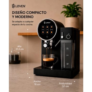 CAFETERA LOVEN ESPRESSO MD2001 - 11