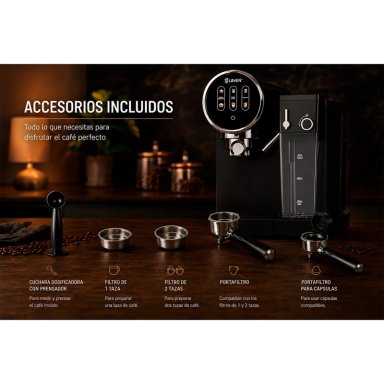 CAFETERA LOVEN ESPRESSO MD2001 - 12