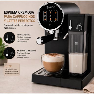 CAFETERA LOVEN ESPRESSO MD2001 - 10