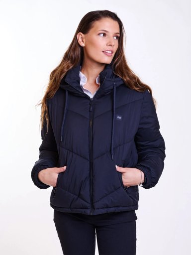 PARKA NIÑA MAUI & SONS AZUL 5E119-WC - 1