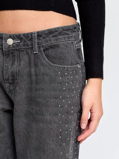 JEANS MUJER INDEX ALGODÓN BRILLOS - 4