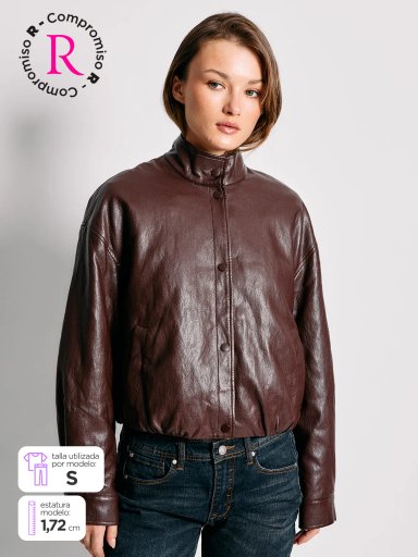 CHAQUETA MUJER INDEX BOMBER CORTA - 1