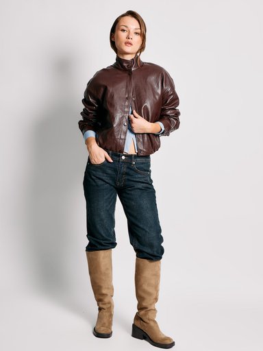 CHAQUETA MUJER INDEX BOMBER CORTA - 4