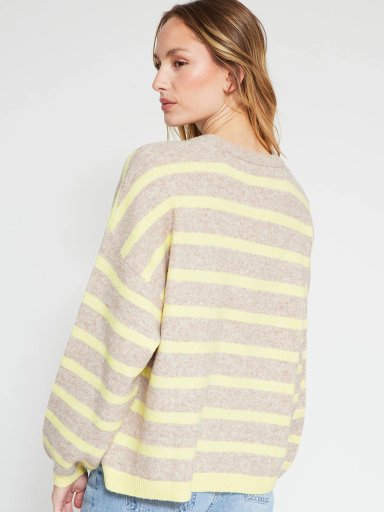 SWEATER MUJER INDEX MANGA LARGA LÍNEAS - 2