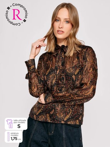 BLUSA MUJER MARQUIS ESTAMPADA - 1