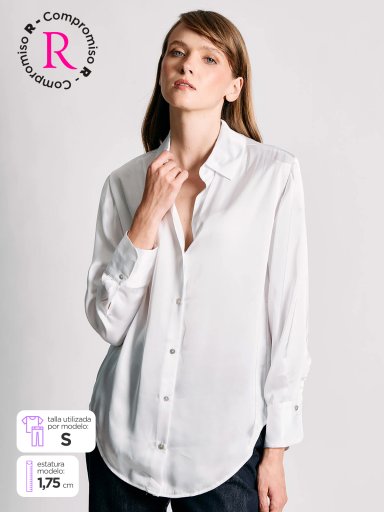 BLUSA MUJER MARQUIS SATINADA - 1
