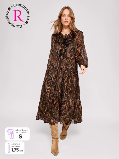 VESTIDO MUJER MARQUIS ESTAMPADO - 1