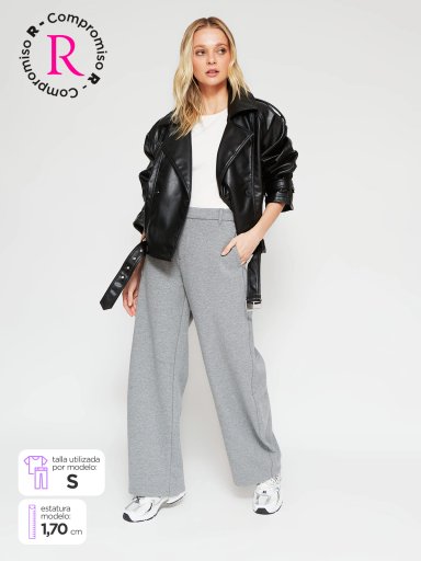 PANTALÓN DE BUZO MUJER INDEX FORMAL - 1
